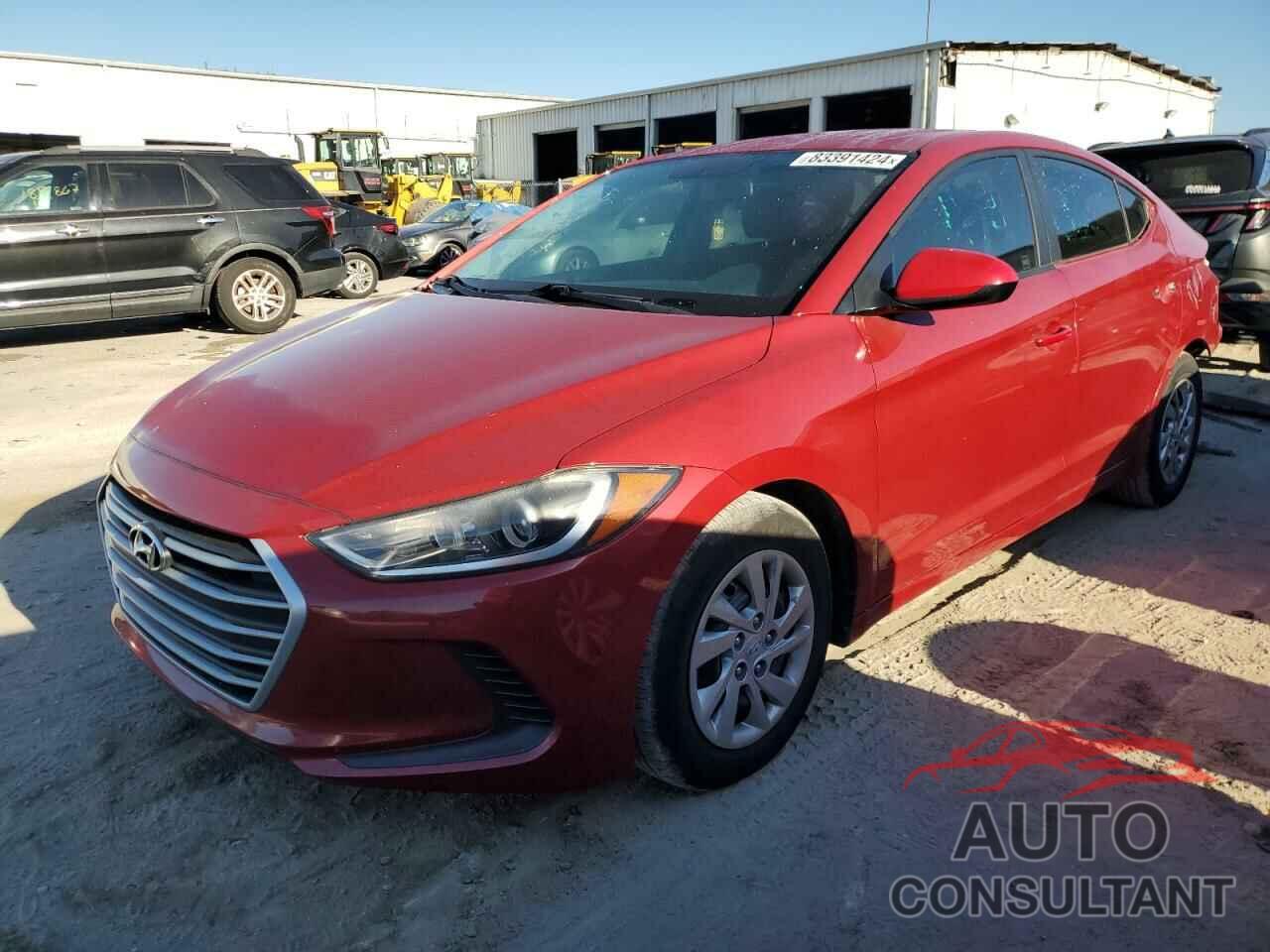 HYUNDAI ELANTRA 2017 - KMHD74LF7HU172689