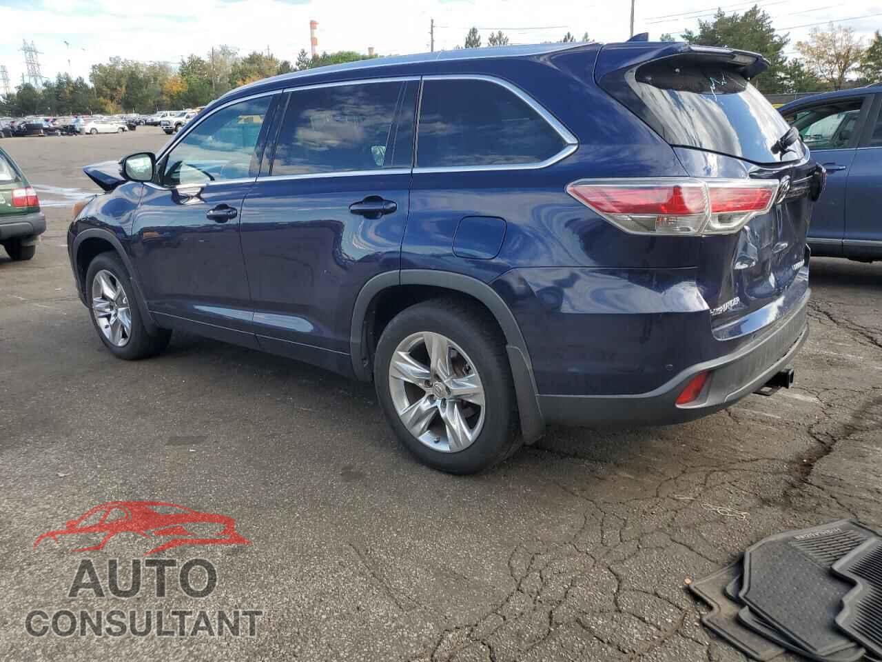 TOYOTA HIGHLANDER 2014 - 5TDDKRFH7ES053473