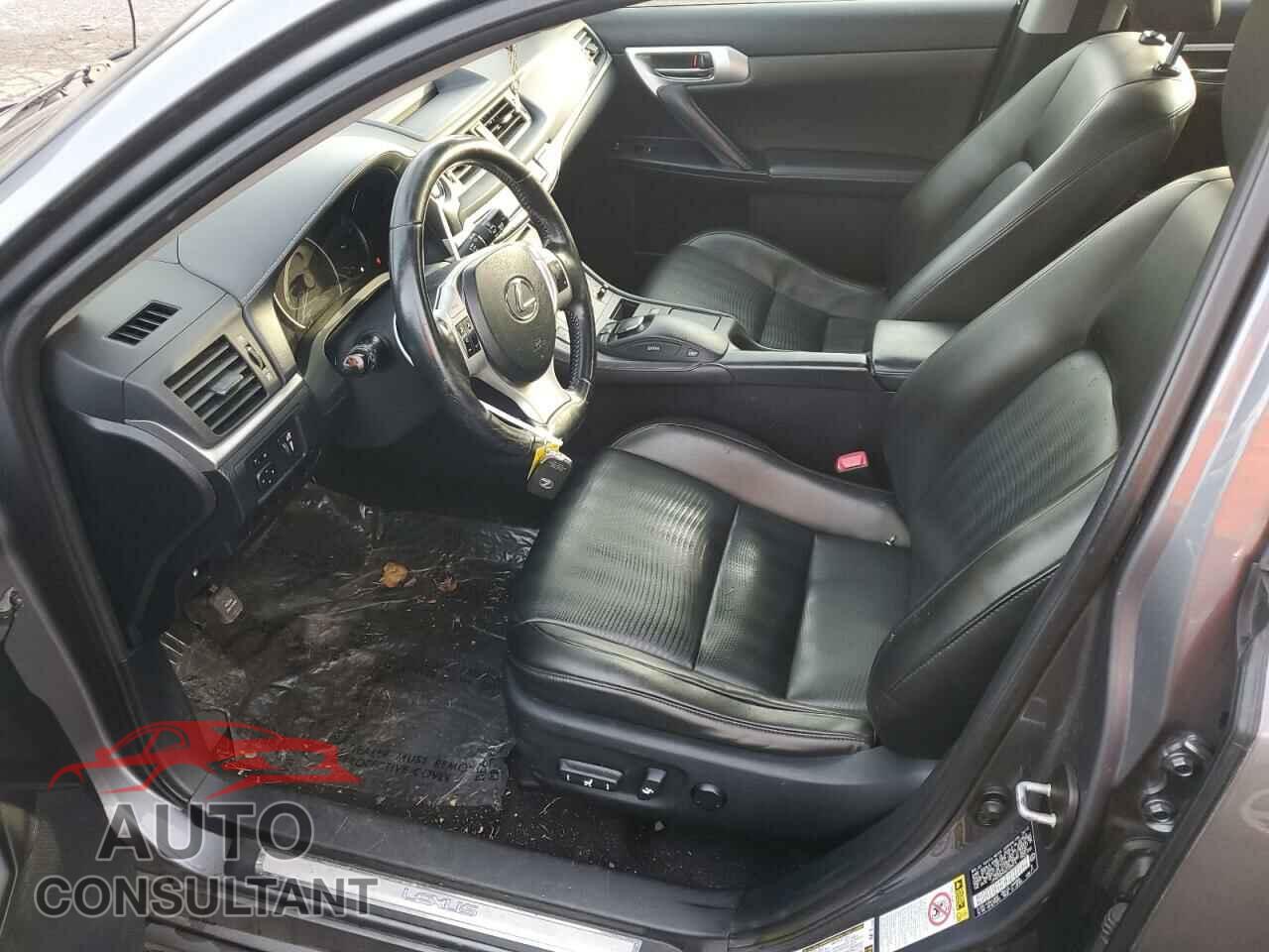 LEXUS CT 200 2012 - JTHKD5BH0C2100474