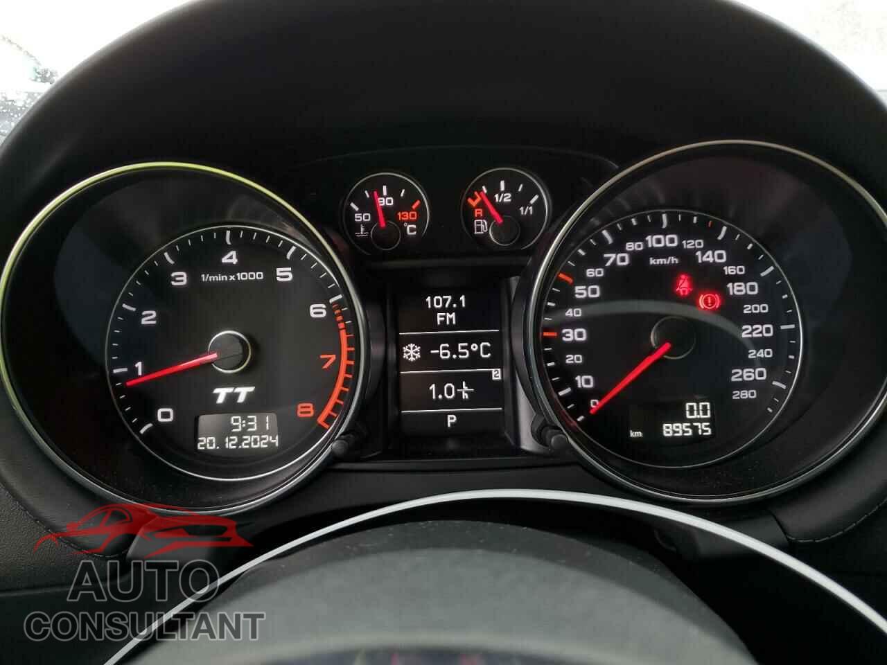 AUDI TT 2012 - TRUBFAFKXC1009458