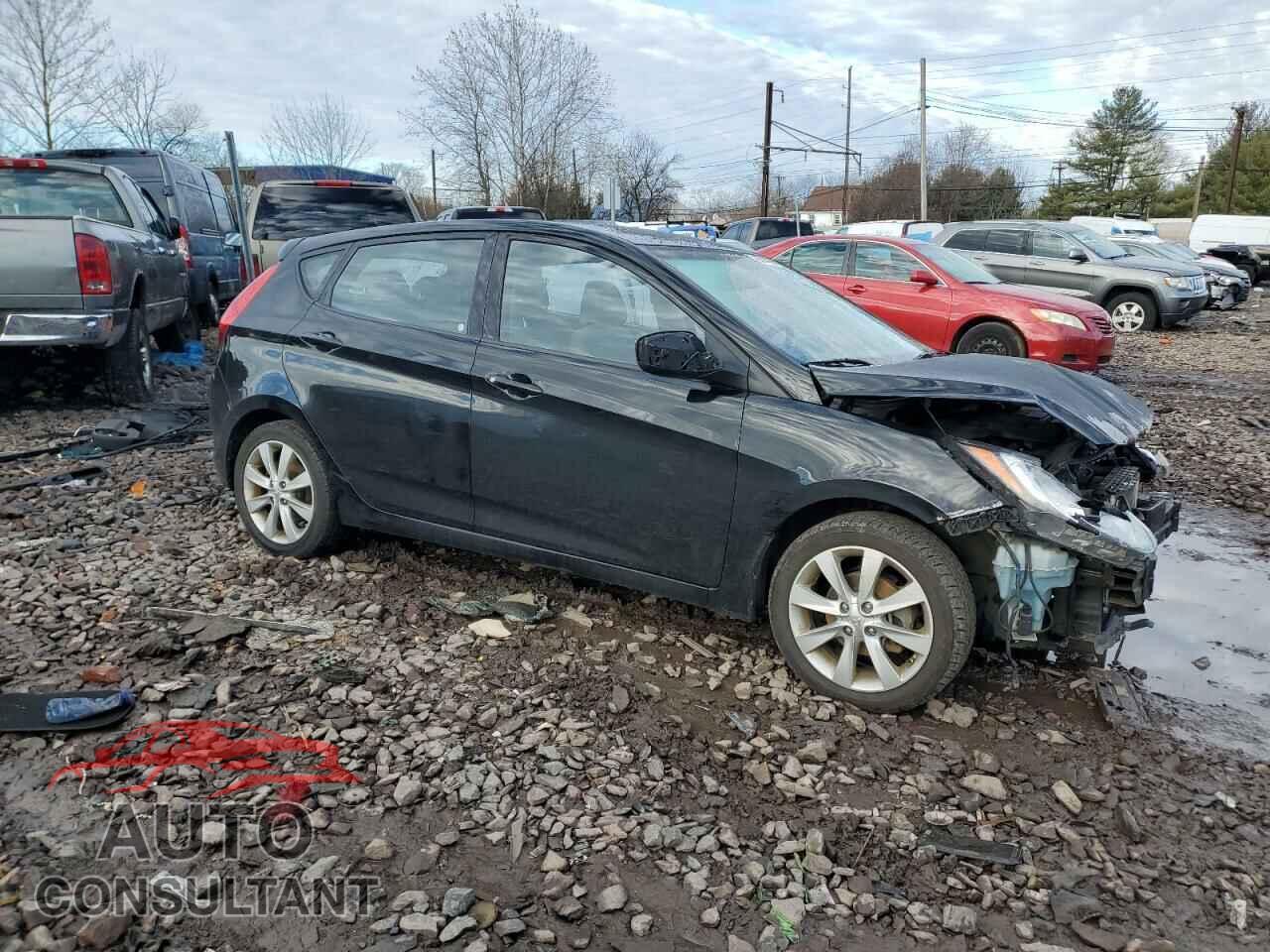 HYUNDAI ACCENT 2012 - KMHCU5AE4CU048246