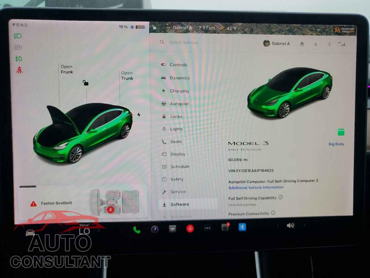 TESLA MODEL 3 2018 - 5YJ3E1EA8JF164623