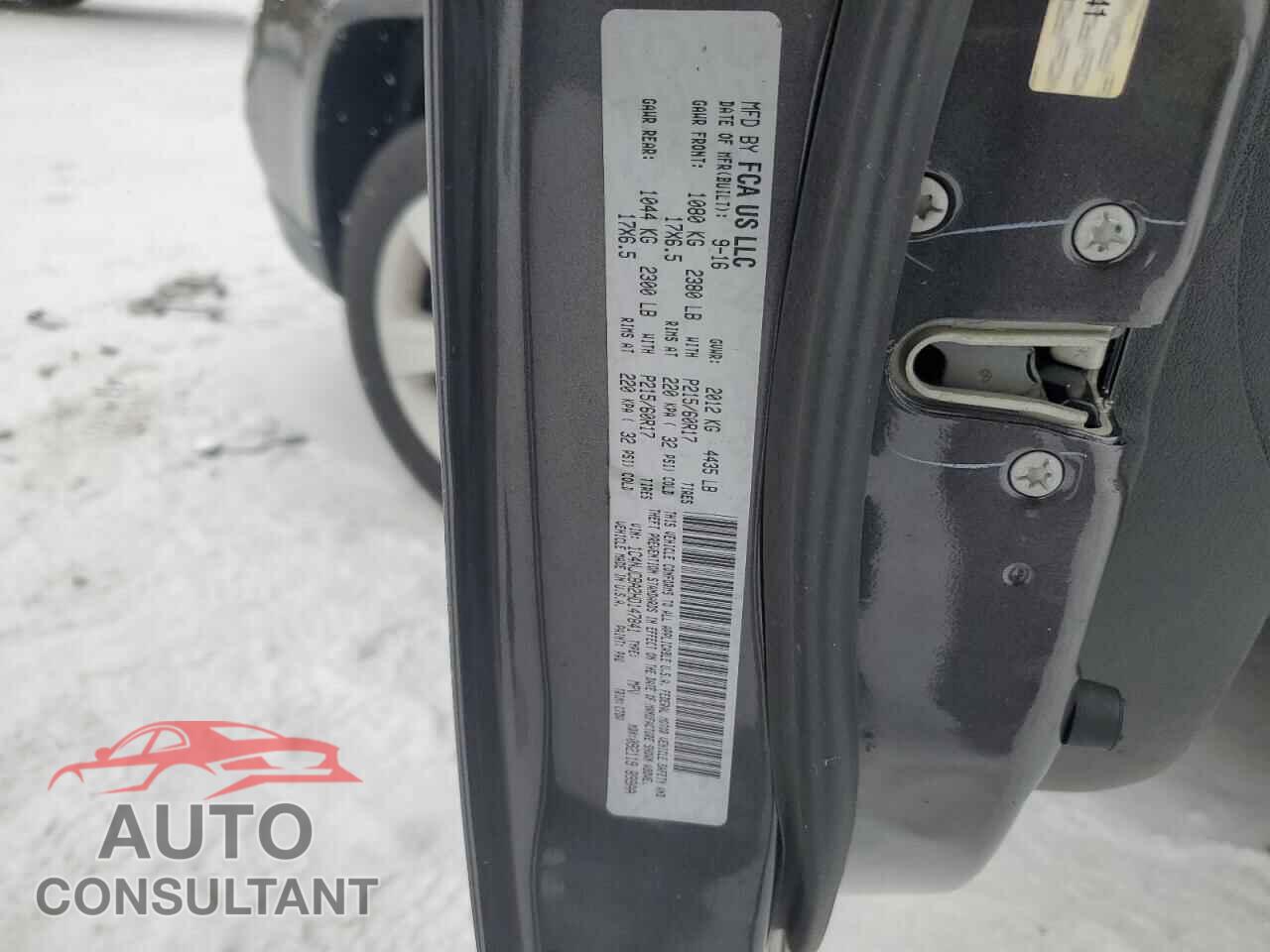 JEEP COMPASS 2017 - 1C4NJCBA2HD147841