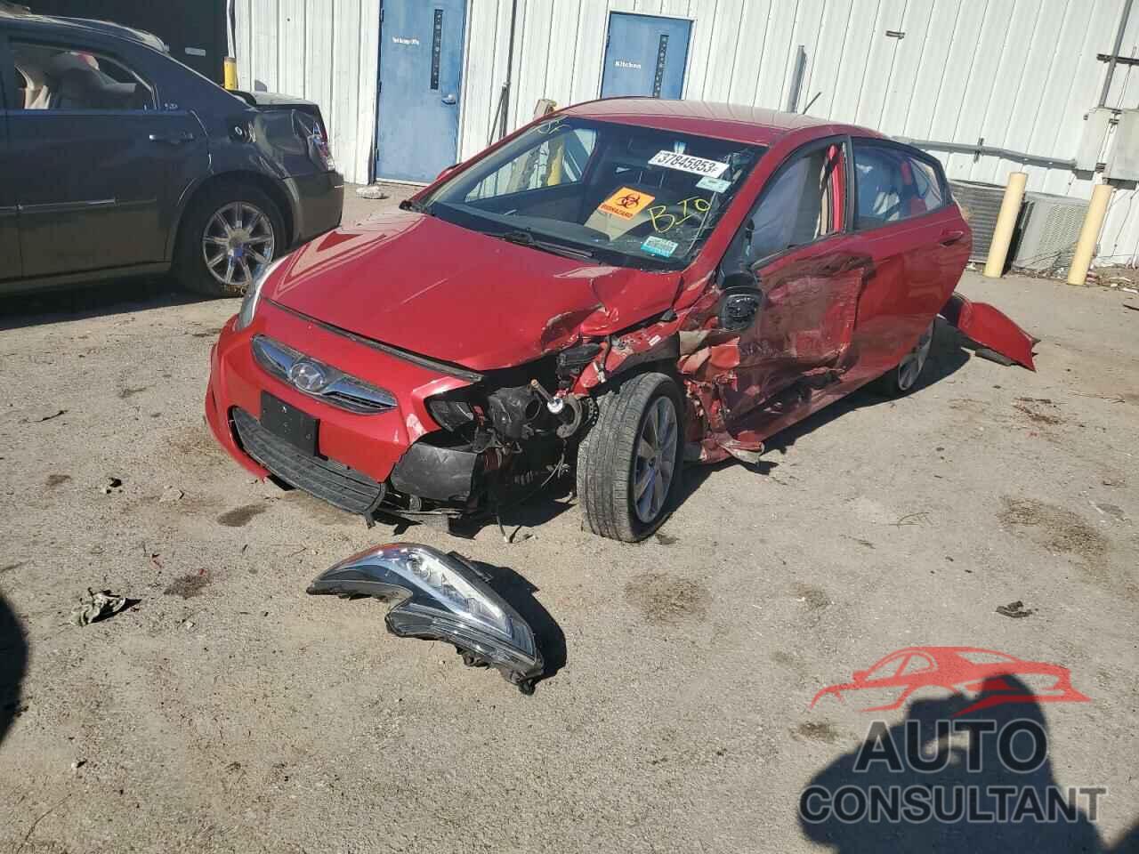 HYUNDAI ACCENT 2014 - KMHCU4AEXEU619512