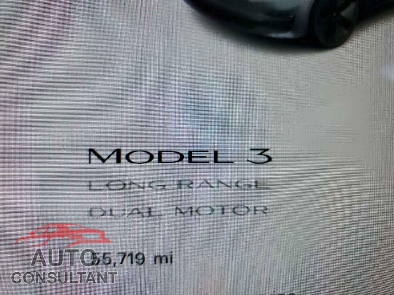 TESLA MODEL 3 2019 - 5YJ3E1EB5KF195256