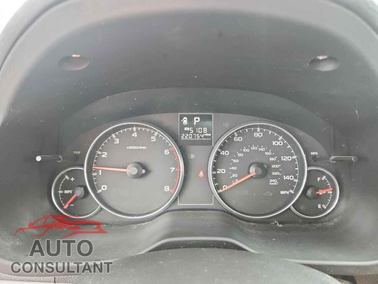 SUBARU OUTBACK 2014 - 4S4BRBCC1E3240630
