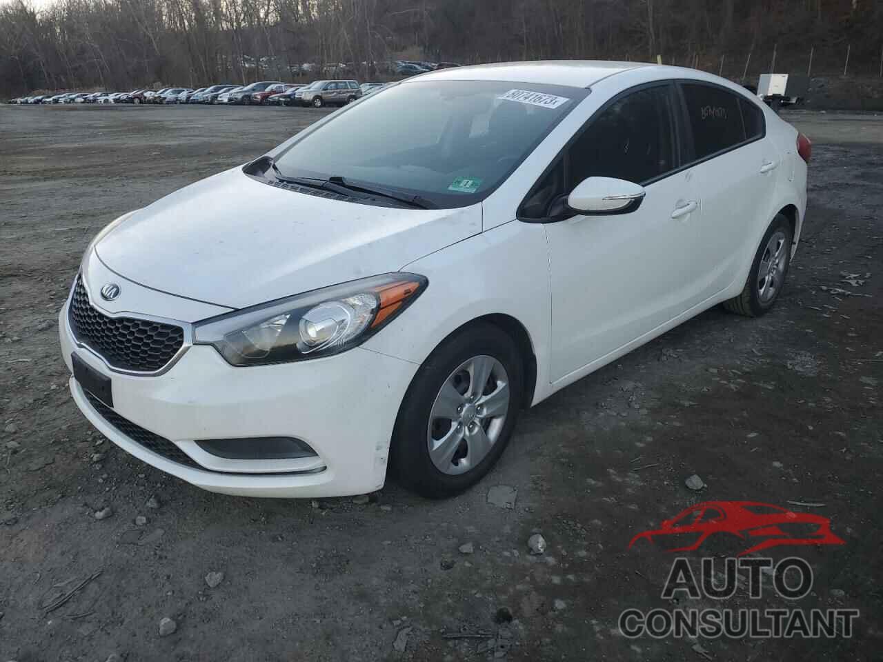 KIA FORTE 2016 - KNAFX4A60G5527370