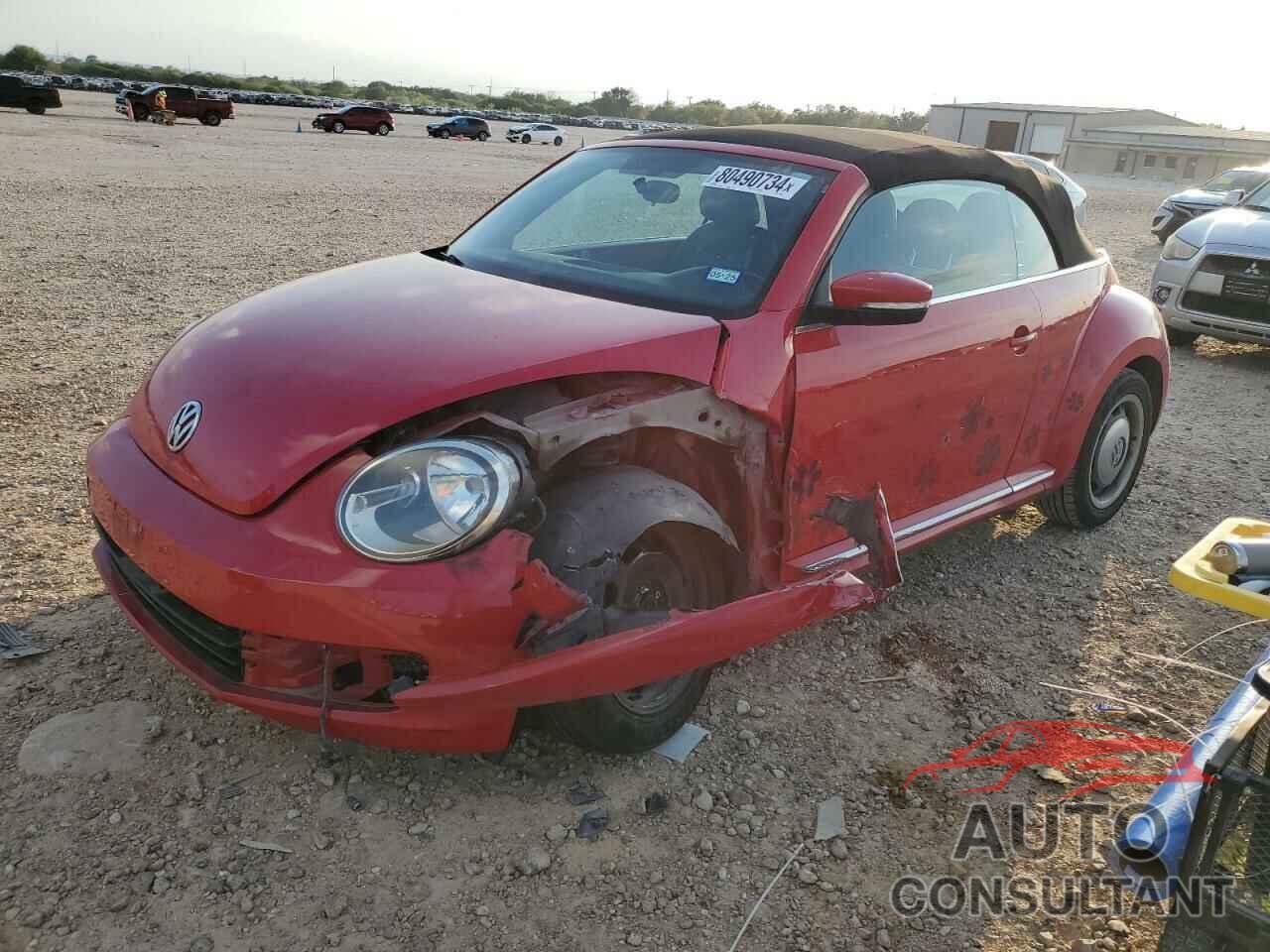 VOLKSWAGEN BEETLE 2013 - 3VW5X7AT0DM803359