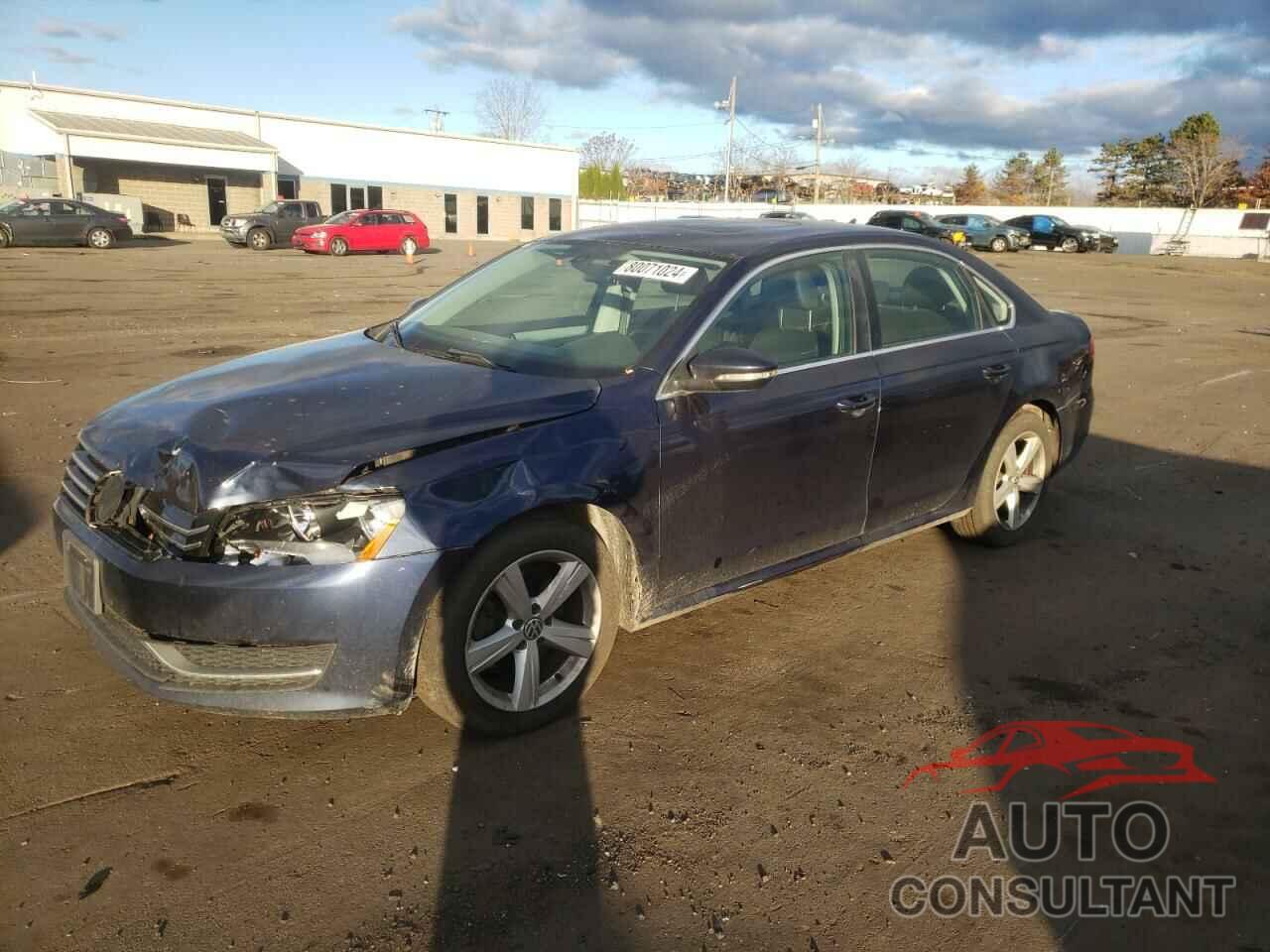 VOLKSWAGEN PASSAT 2012 - 1VWBP7A38CC088141
