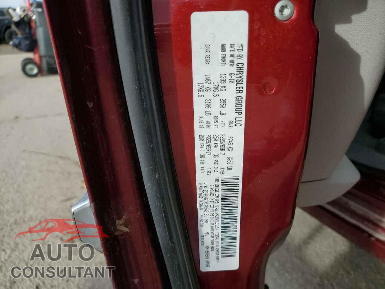 DODGE CARAVAN 2010 - 2D4RN6DX9AR343161