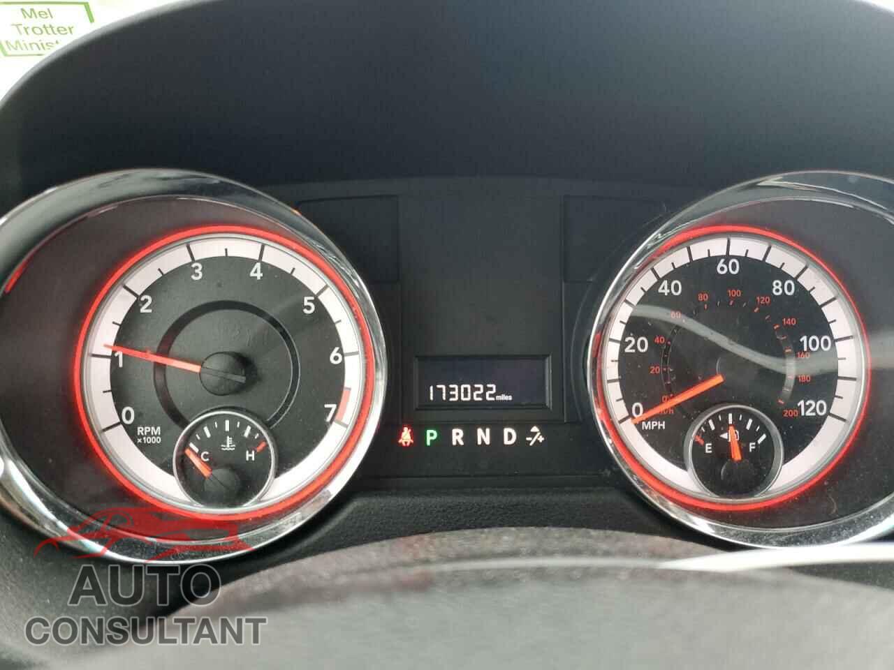 DODGE CARAVAN 2012 - 2C4RDGCG7CR364598
