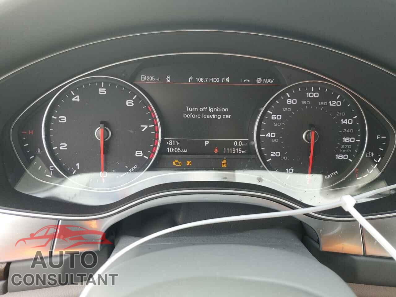 AUDI A6 2013 - WAUHGAFC8DN110533