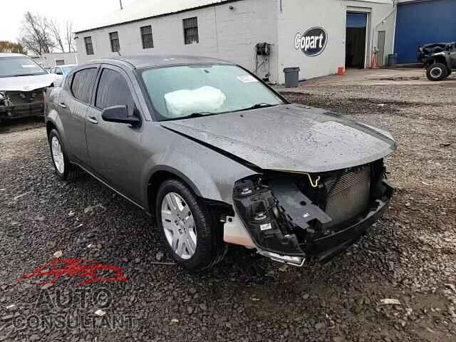 DODGE AVENGER 2013 - 1C3CDZAB9DN576480