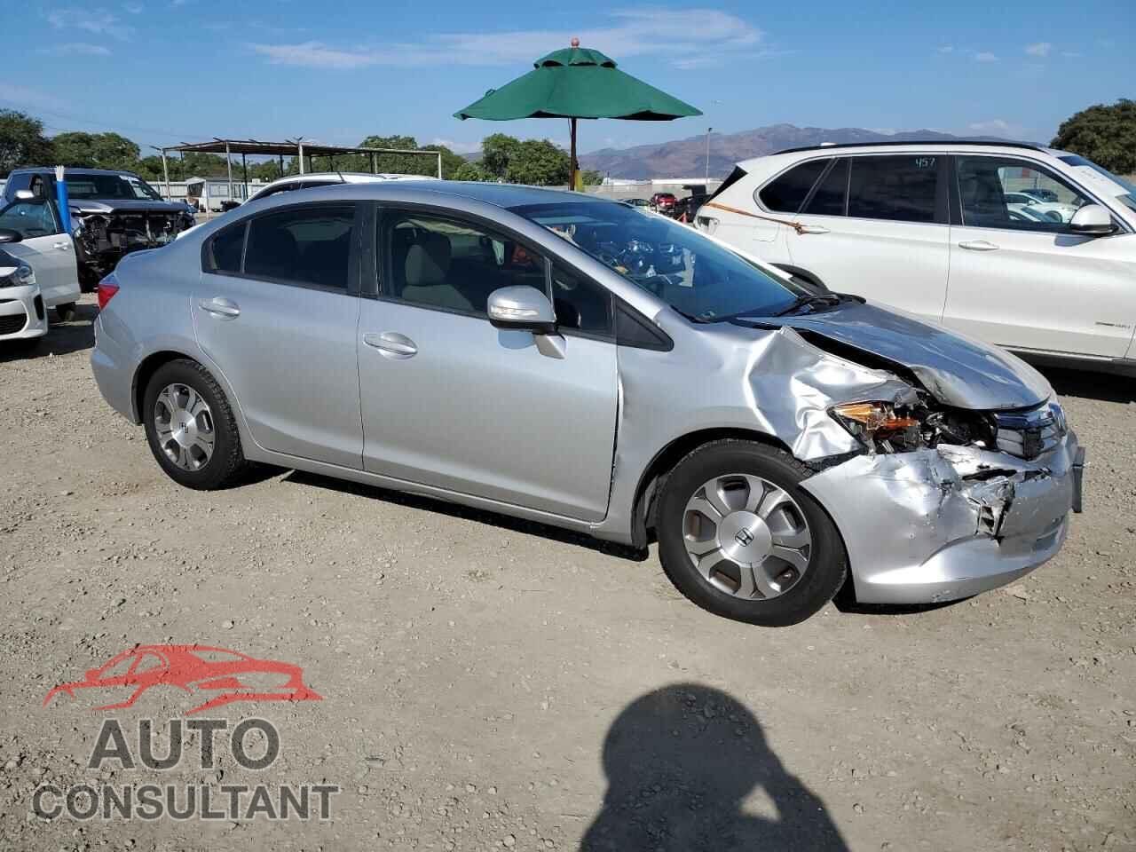 HONDA CIVIC 2012 - JHMFB4F26CS010656