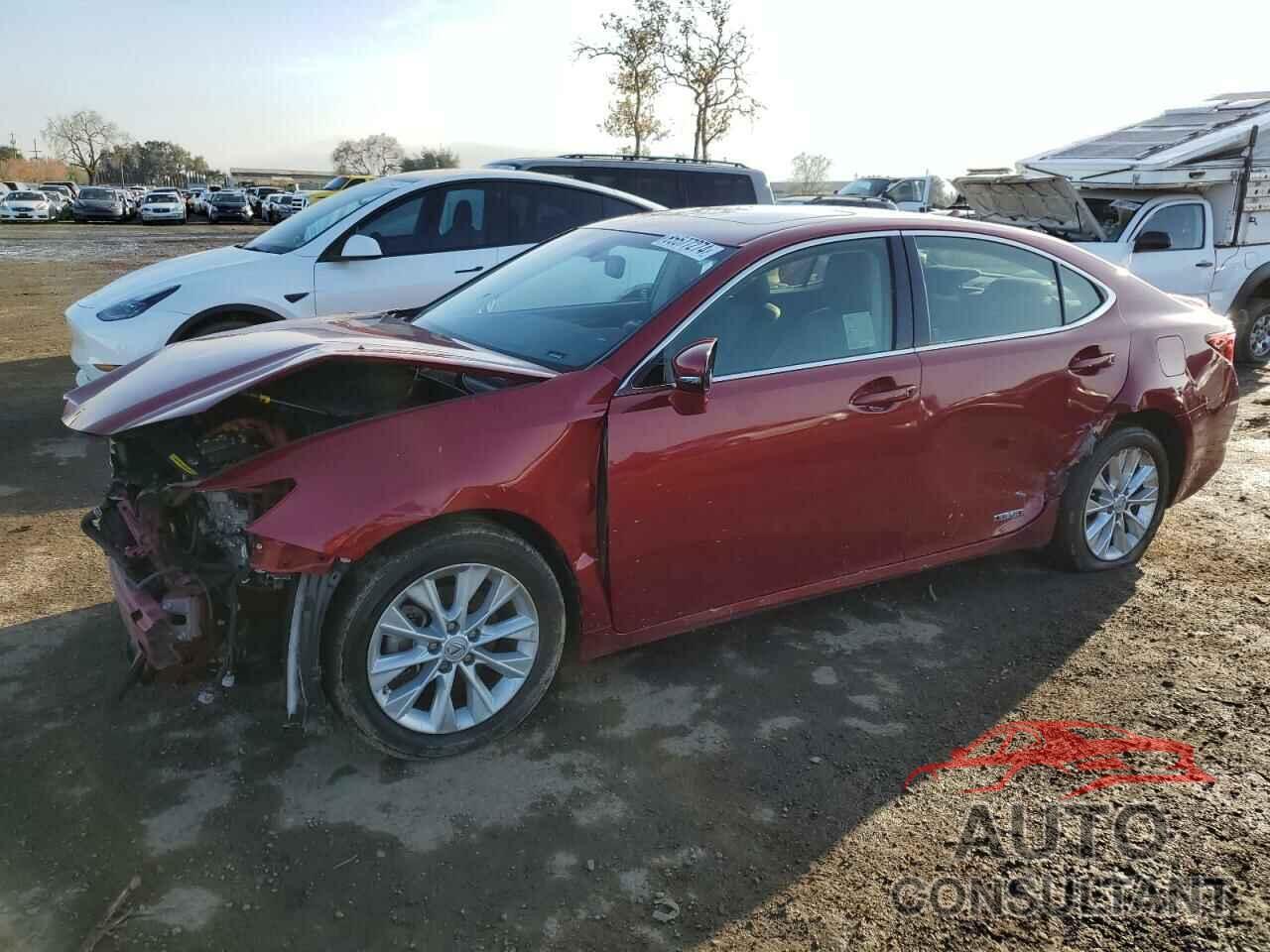 LEXUS ES300 2013 - JTHBW1GG5D2008667