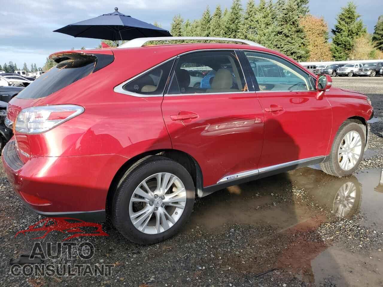 LEXUS RX450 2010 - JTJBC1BA8A2009981