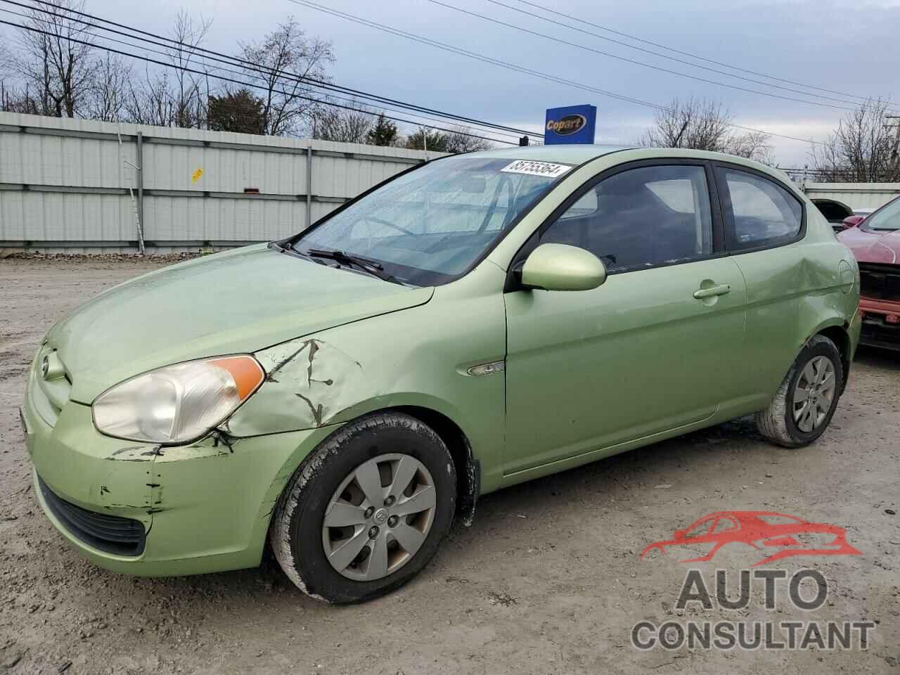 HYUNDAI ACCENT 2009 - KMHCM36C49U124598