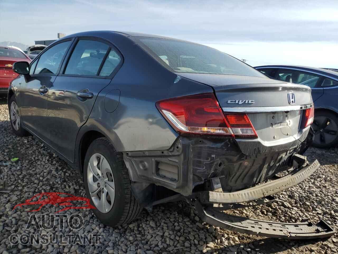 HONDA CIVIC 2013 - 19XFB2F56DE291331