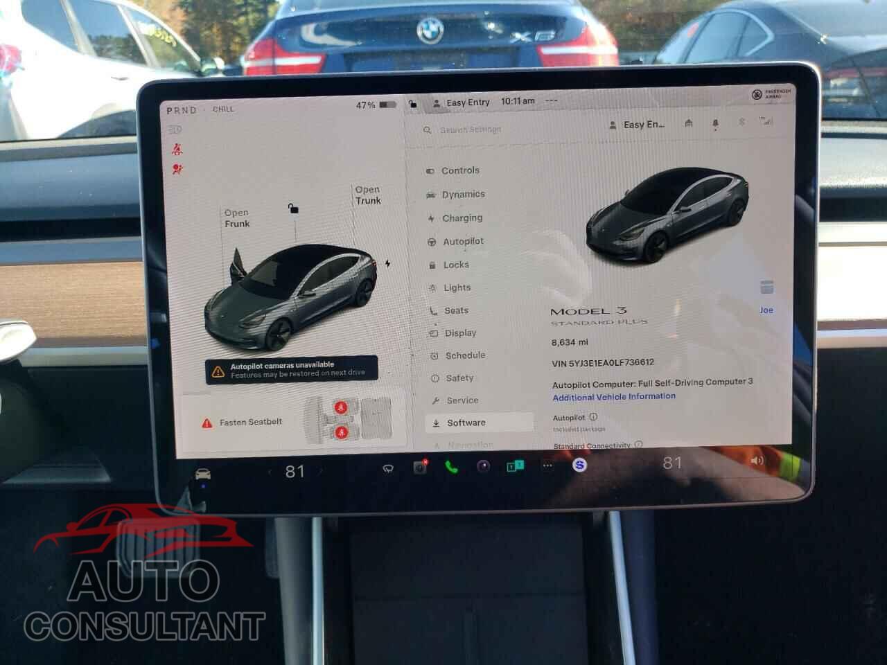 TESLA MODEL 3 2020 - 5YJ3E1EA0LF736612