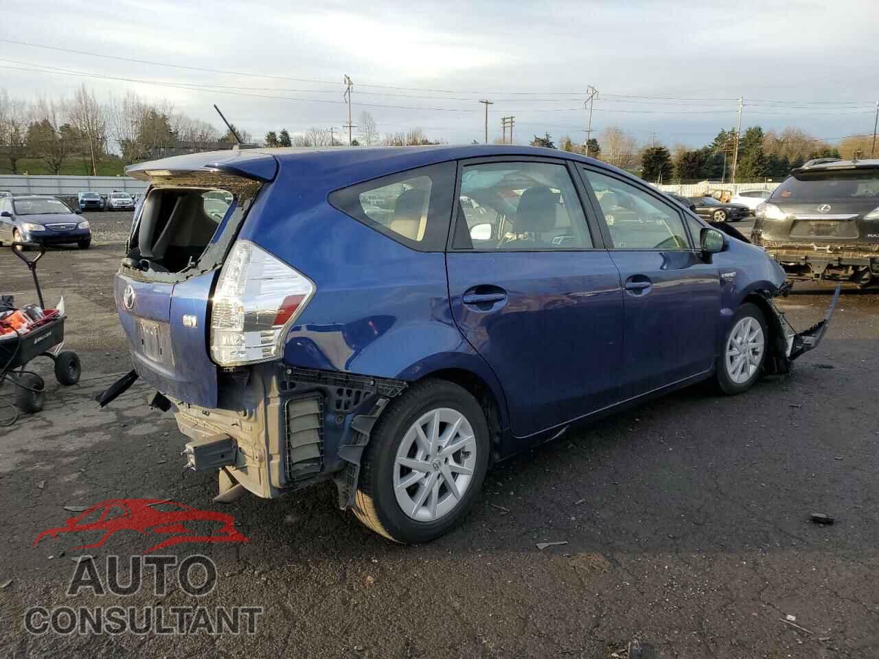 TOYOTA PRIUS 2012 - JTDZN3EU5C3123110