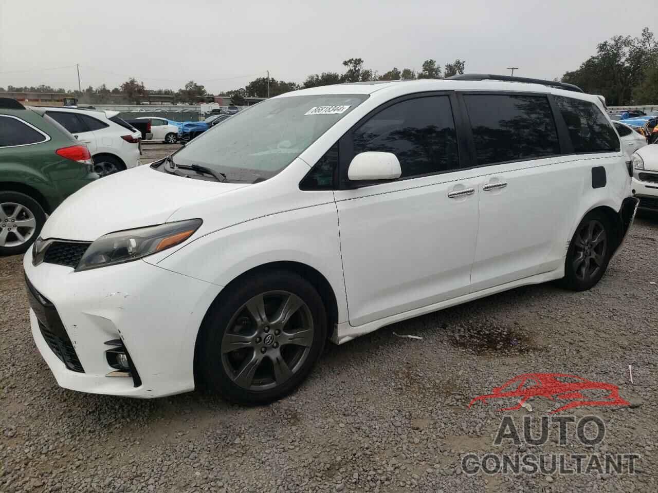 TOYOTA SIENNA 2018 - 5TDXZ3DC9JS938524