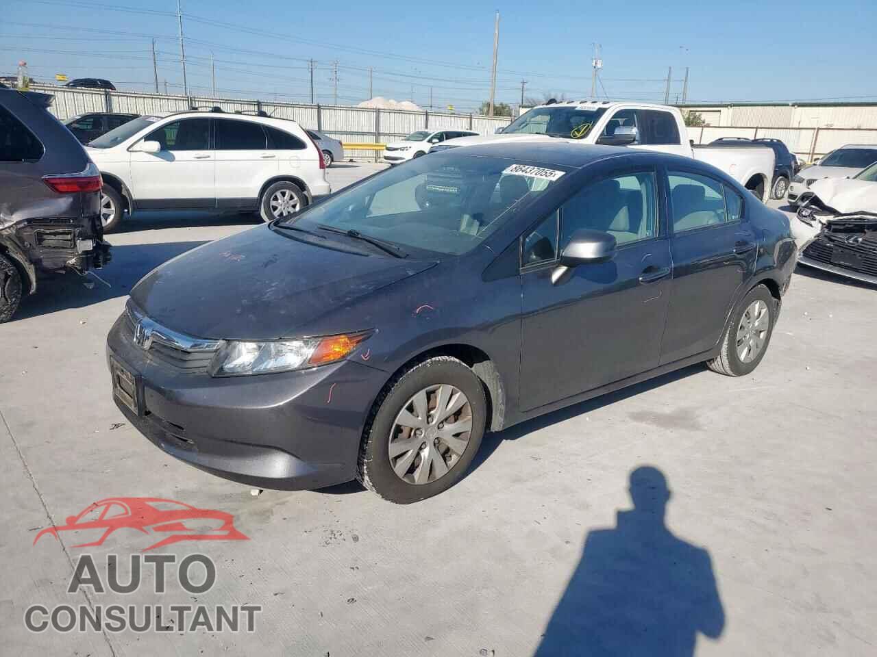 HONDA CIVIC 2012 - 19XFB2F52CE016117