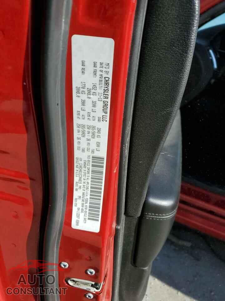 DODGE DURANGO 2014 - 1C4RDHAG1EC344819