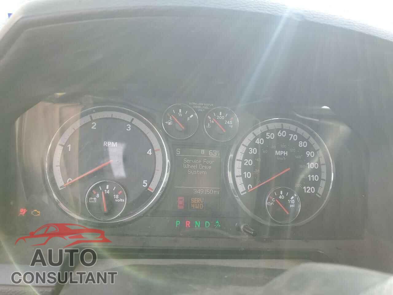 DODGE RAM 2500 2012 - 3C6UD5NL7CG327587