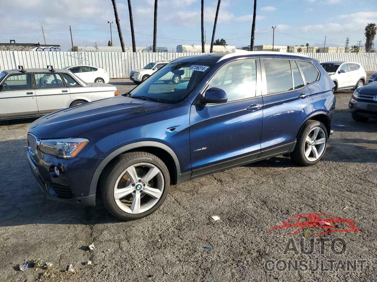 BMW X3 2017 - 5UXWX9C57H0D98662