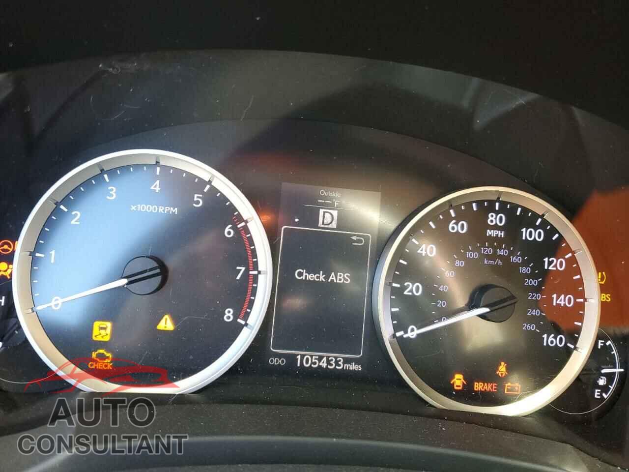 LEXUS IS 2016 - JTHBA1D24G5019444