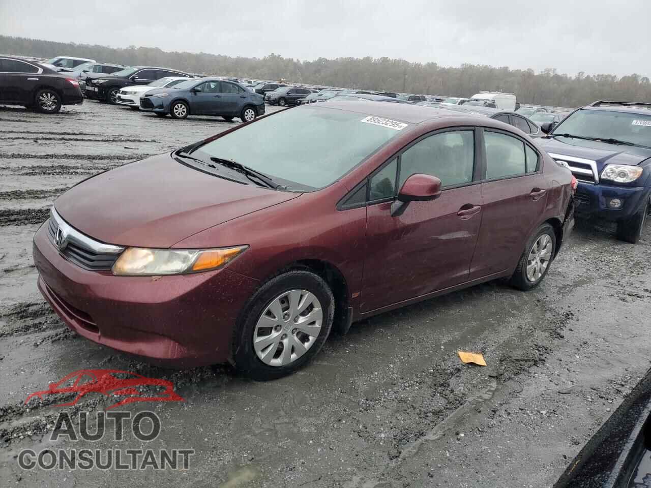 HONDA CIVIC 2012 - 19XFB2F51CE098518