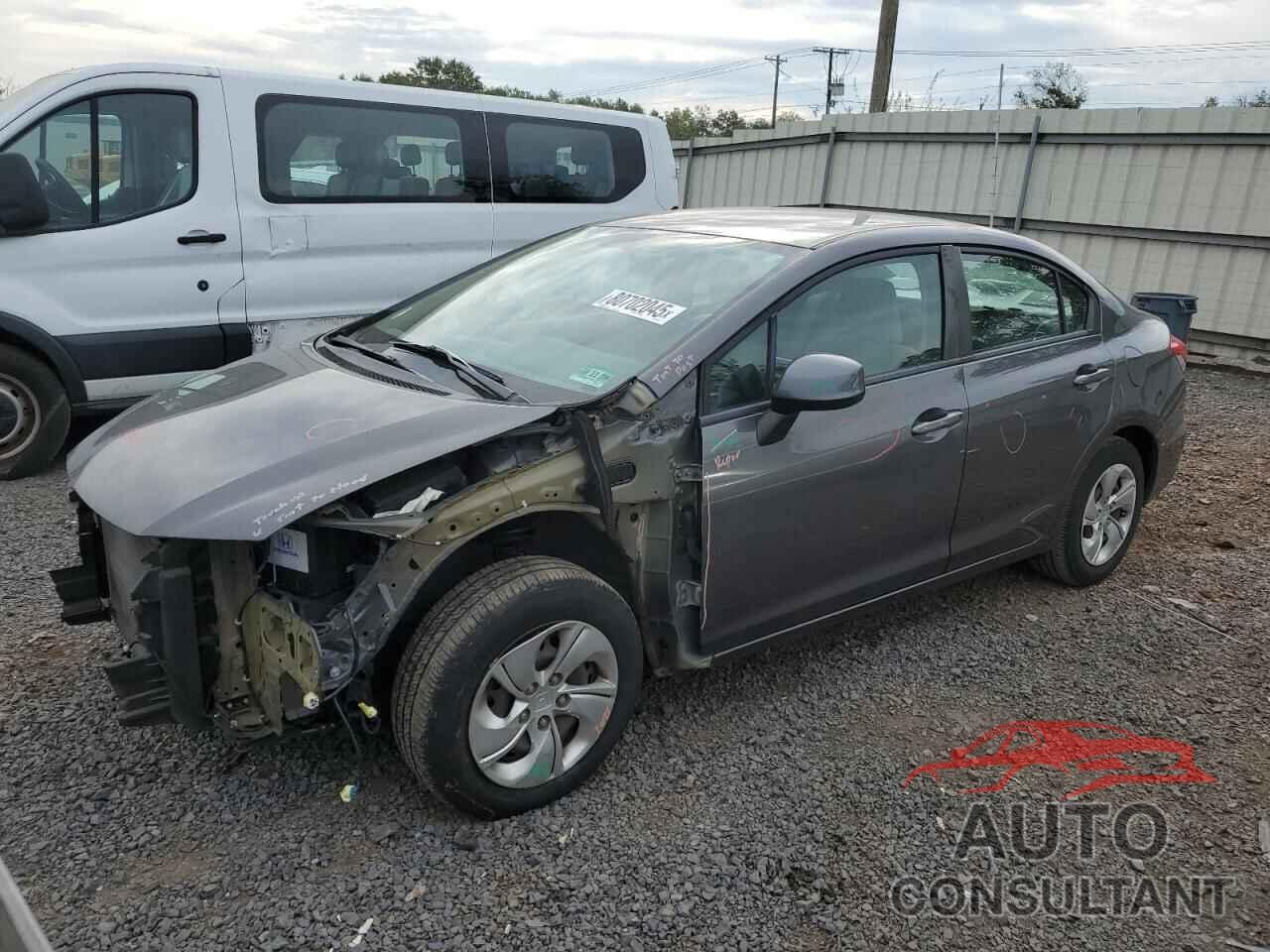 HONDA CIVIC 2013 - 2HGFB2F54DH594811