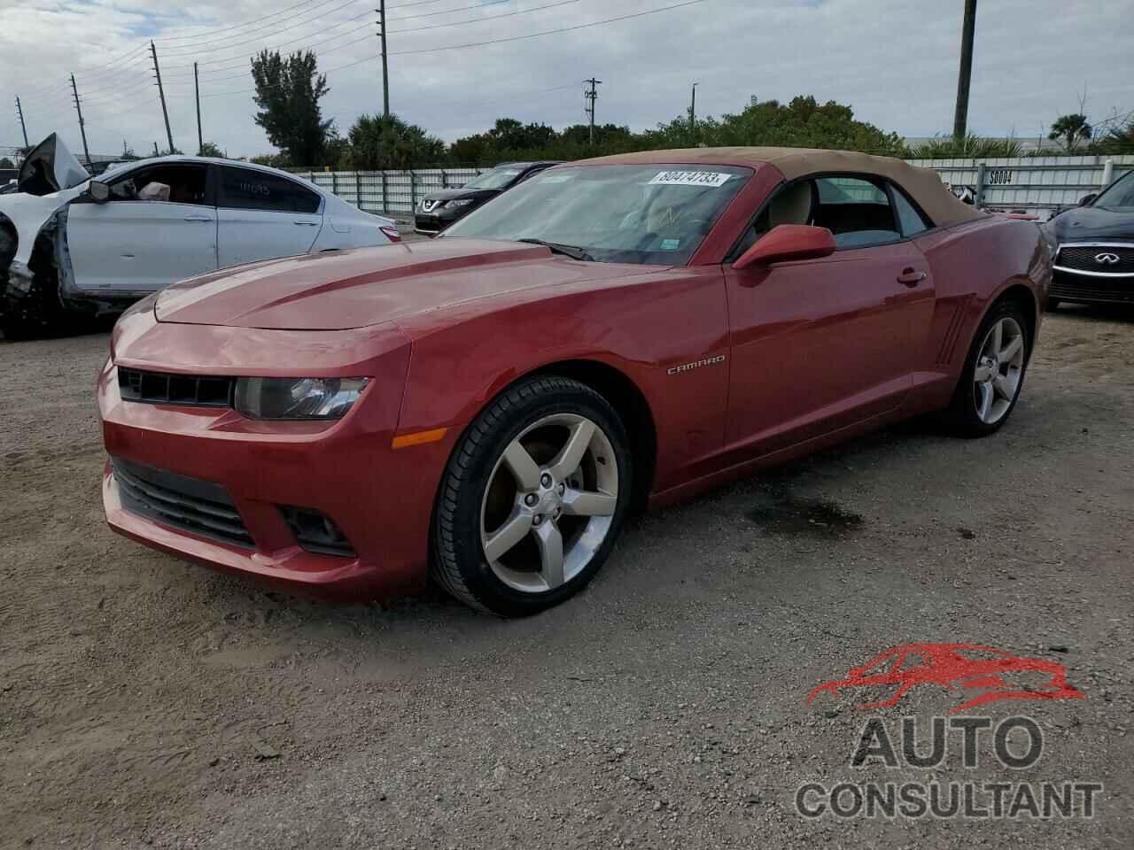 CHEVROLET CAMARO 2015 - 2G1FD3D3XF9130301