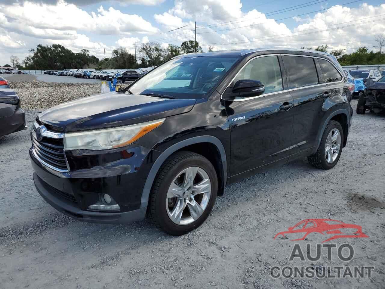 TOYOTA HIGHLANDER 2015 - 5TDDCRFH8FS010453