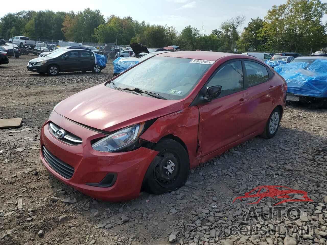 HYUNDAI ACCENT 2016 - KMHCT4AE0GU995948