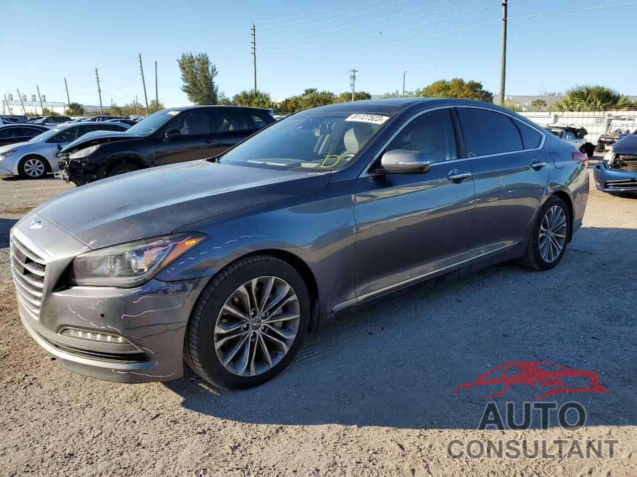 HYUNDAI GENESIS 2016 - KMHGN4JE8GU121309