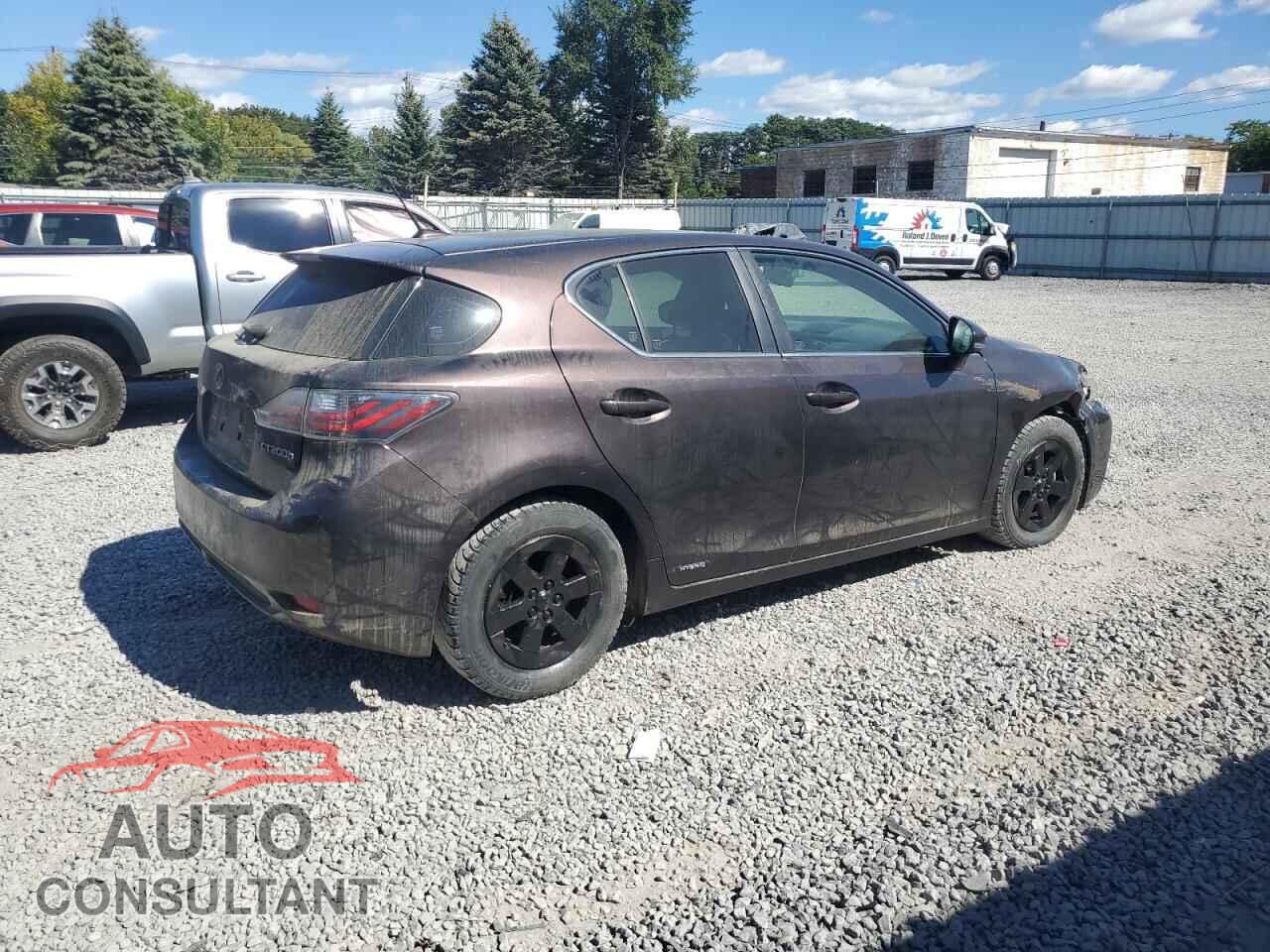 LEXUS CT 200 2012 - JTHKD5BH2C2106972