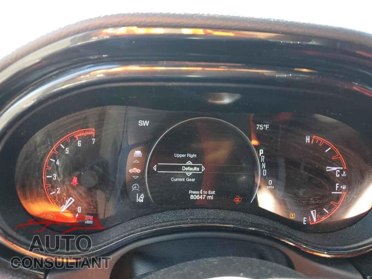 DODGE DURANGO 2021 - 1C4SDJCT4MC804315