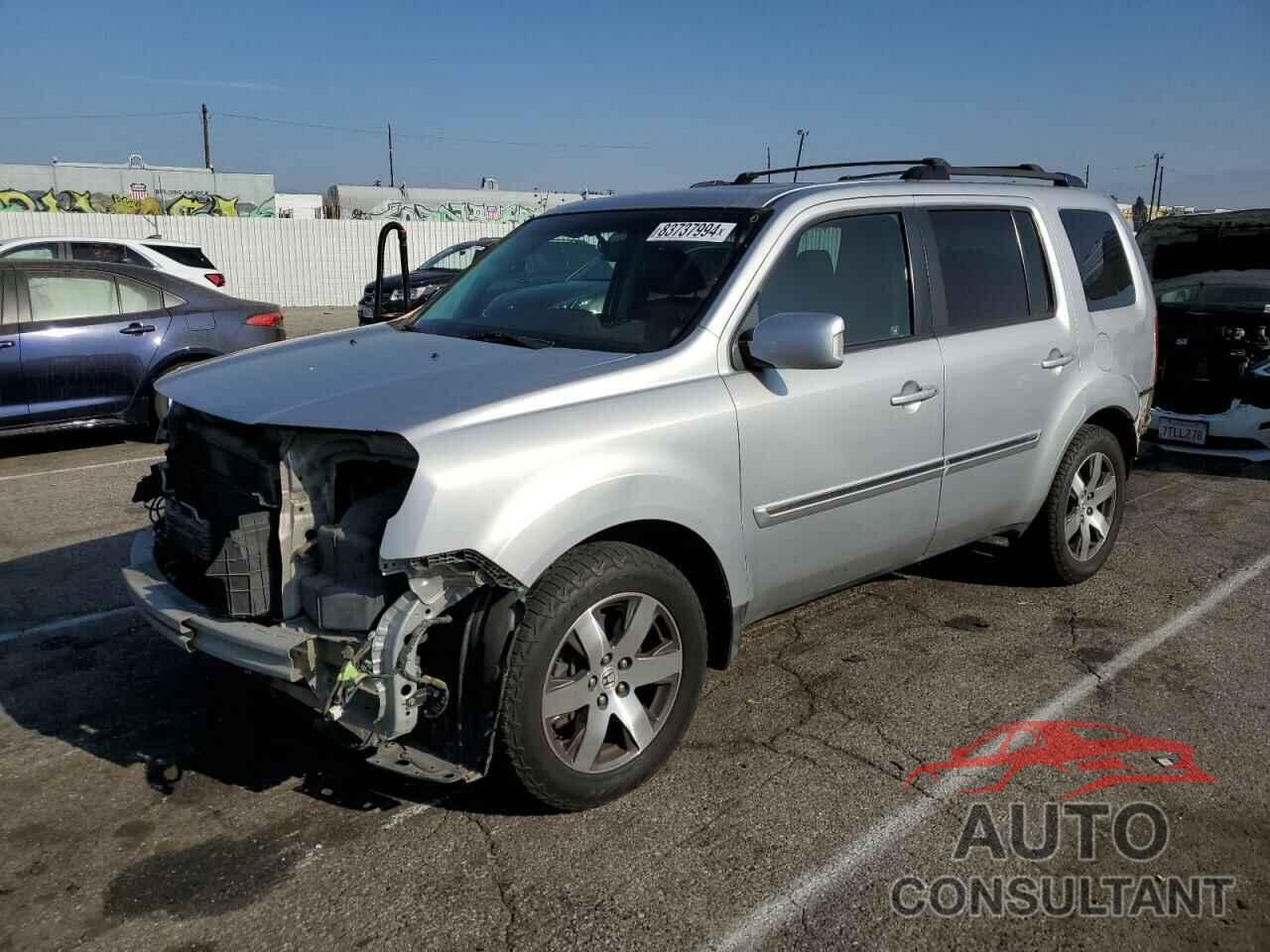 HONDA PILOT 2012 - 5FNYF4H97CB033191