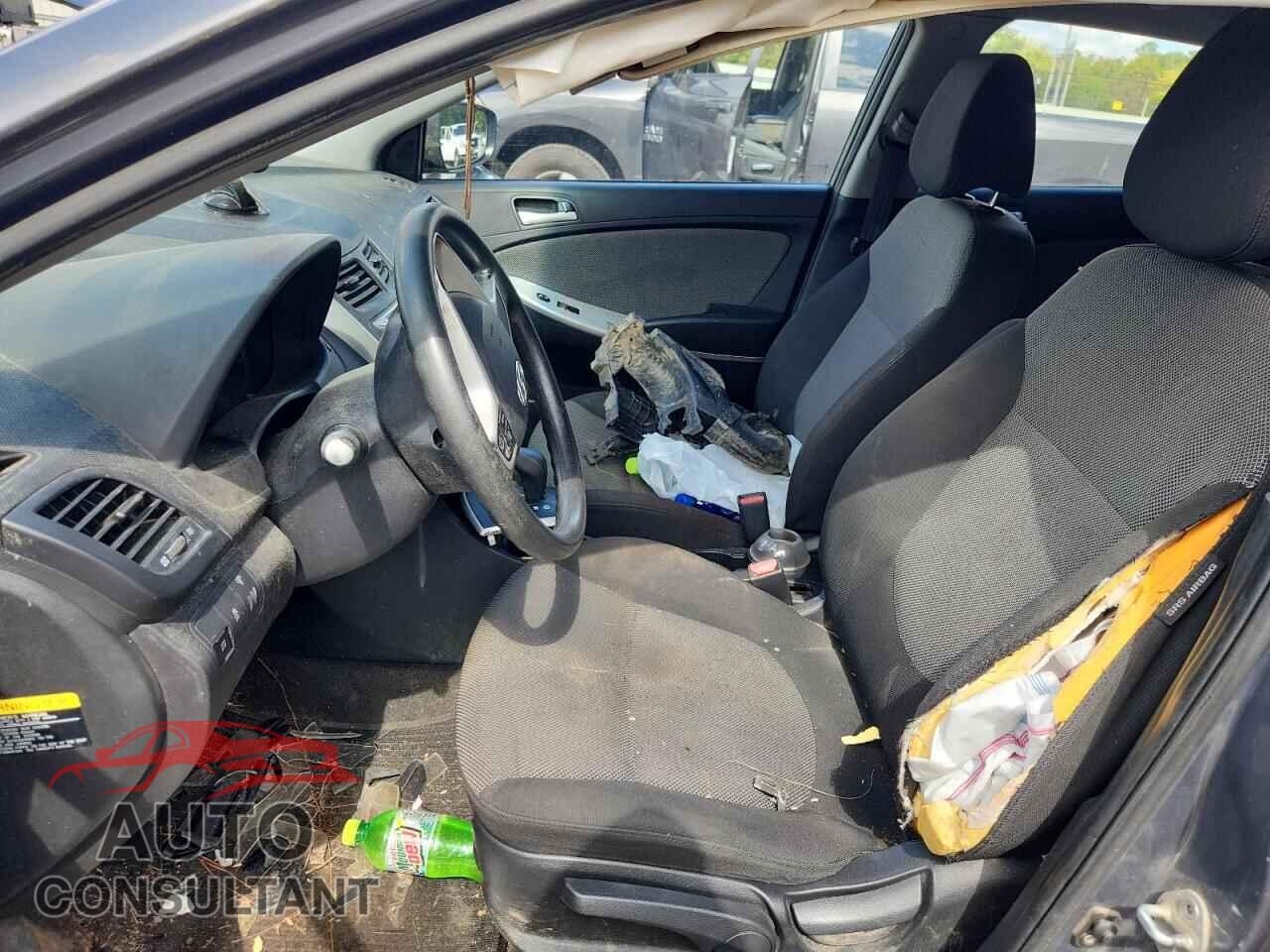 HYUNDAI ACCENT 2012 - KMHCT5AE2CU041007
