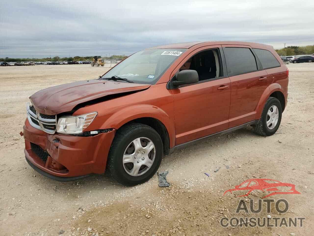 DODGE JOURNEY 2012 - 3C4PDCAB1CT389758