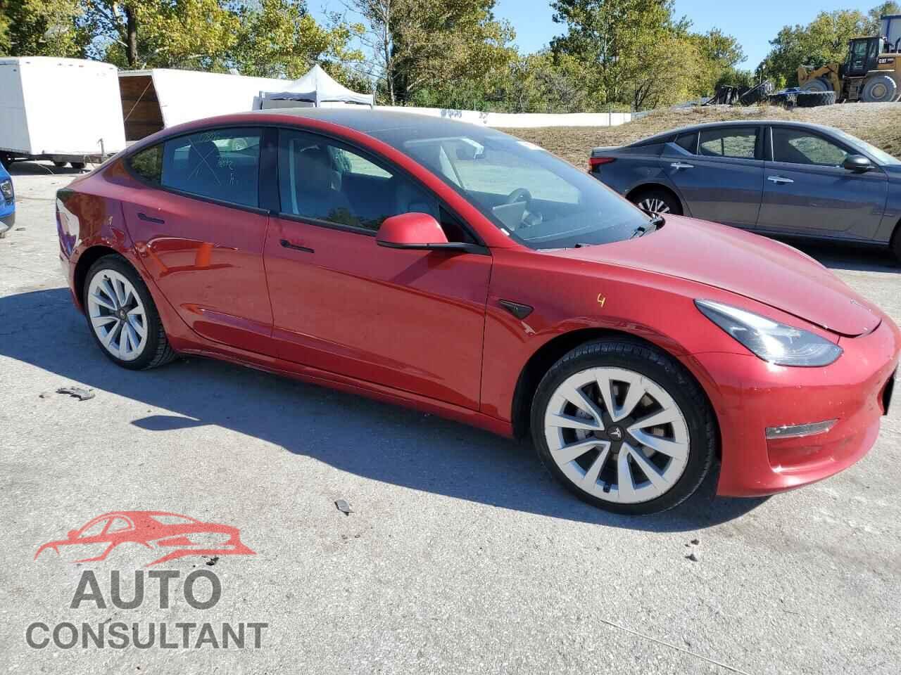 TESLA MODEL 3 2022 - 5YJ3E1EA3NF304020