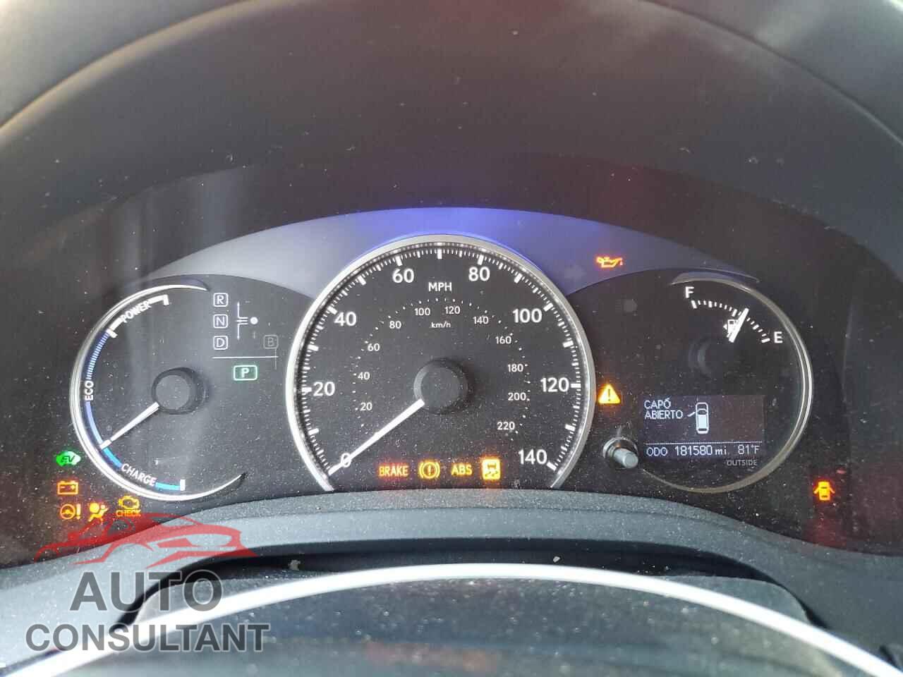 LEXUS CT 200 2014 - JTHKD5BH0E2196156