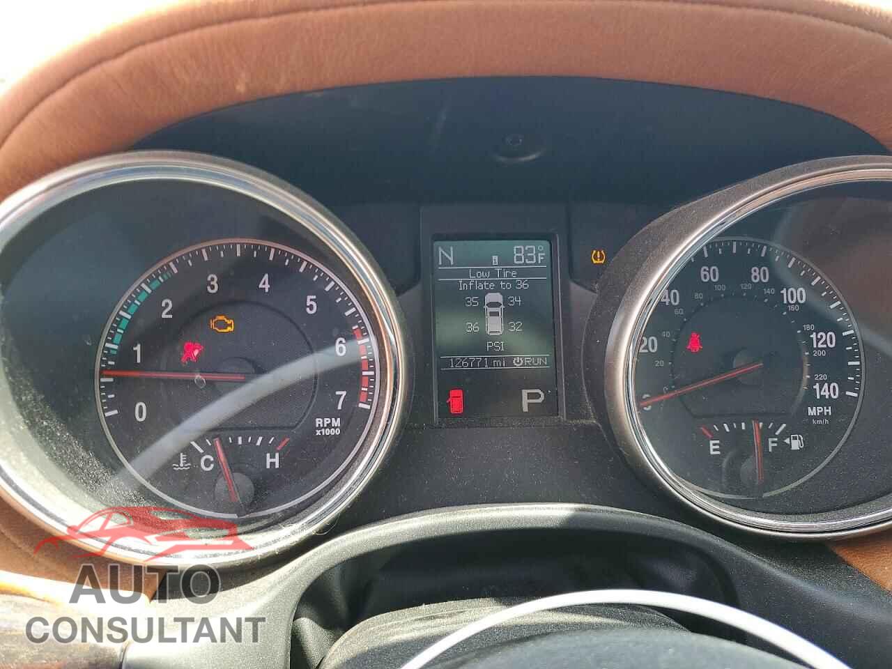 JEEP CHEROKEE 2013 - 1C4RJFCT4DC641234