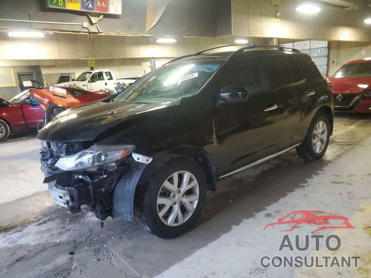 NISSAN MURANO 2012 - JN8AZ1MU3CW100337