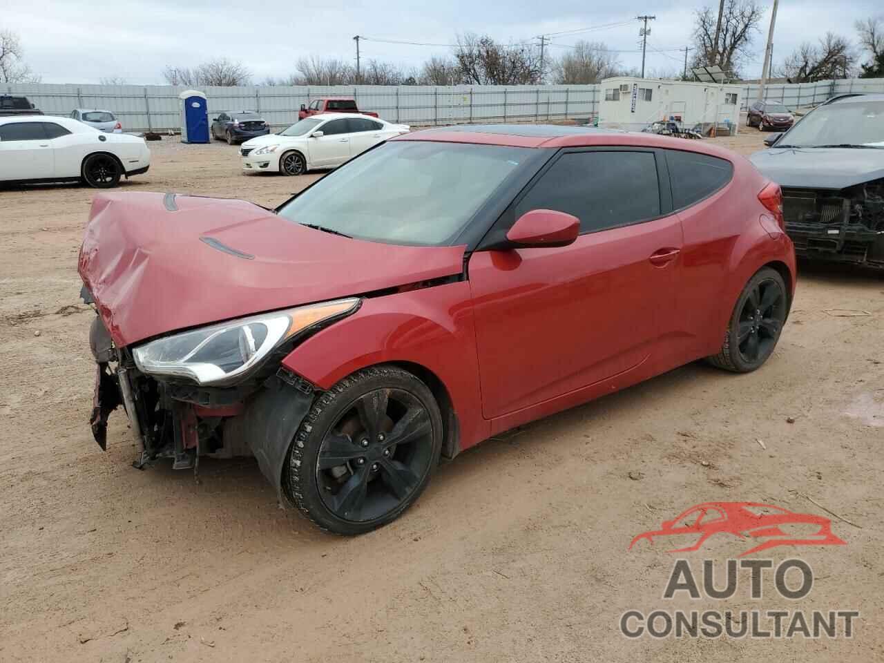 HYUNDAI VELOSTER 2013 - KMHTC6AD2DU121339