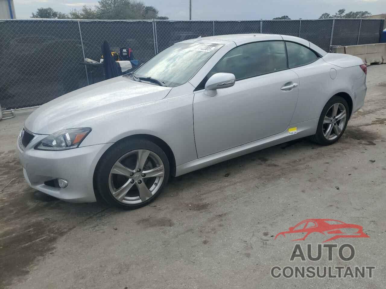 LEXUS IS 2012 - JTHFF2C24C2523806