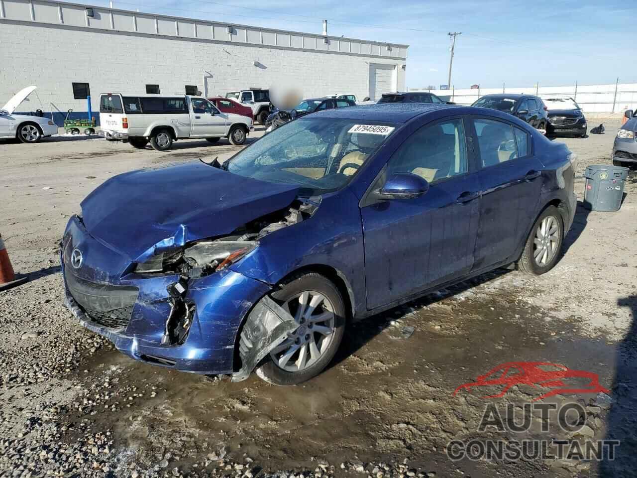 MAZDA 3 2012 - JM1BL1W74C1648143