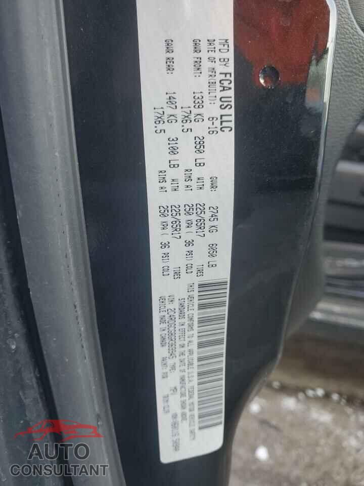 DODGE CARAVAN 2016 - 2C4RDGCG8GR369945