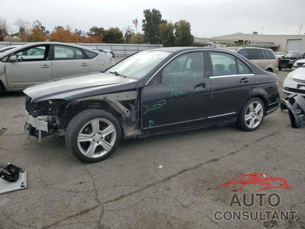 MERCEDES-BENZ C-CLASS 2010 - WDDGF5EB5AR108301